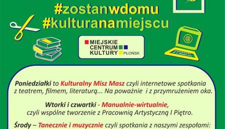 MCK w Płońsku działa on-line