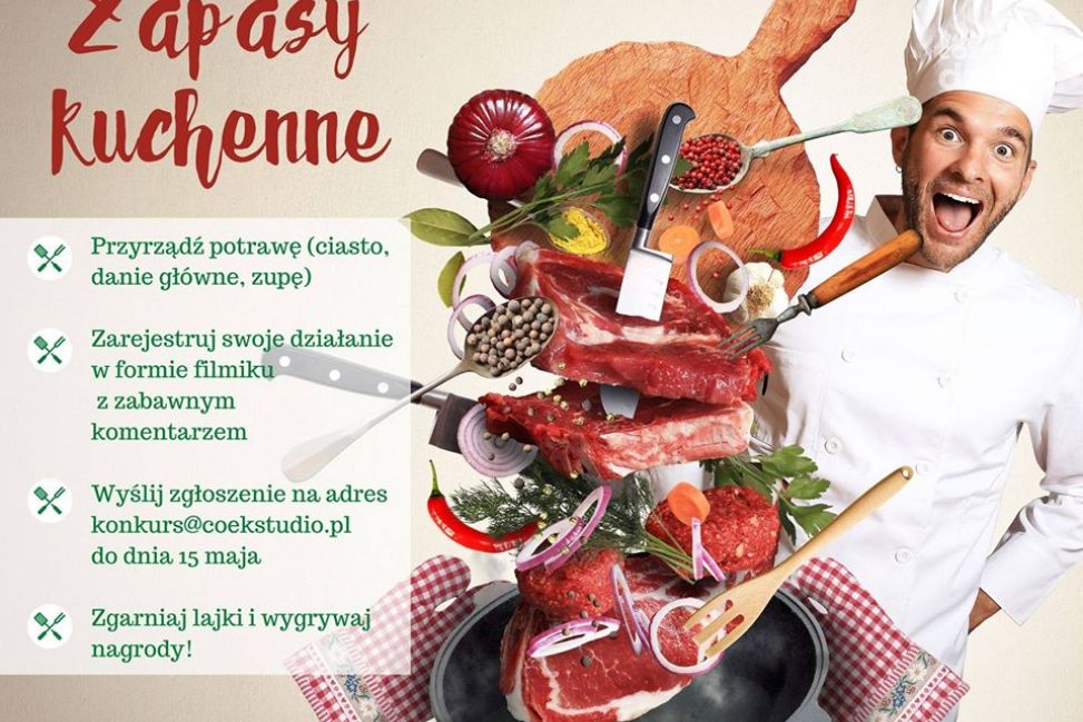 Chochle i kamery w dłoń! COEK zaprasza do "Zapasów kuchennych"