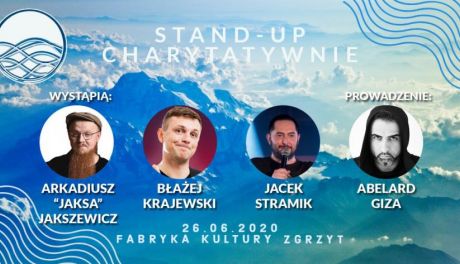 "Komicy dla Zgrzytu" - charytatywny stand-up w Ciechanowie
