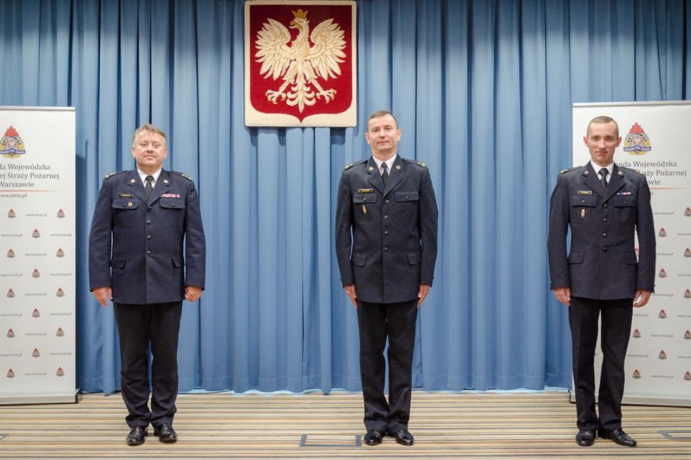 Nowy komendant ciechanowskich strażaków (zdjęcia)