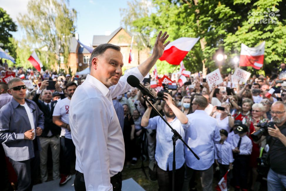 Andrzej Duda wygrywa w powiecie ciechanowskim, ponad 60% poparcia