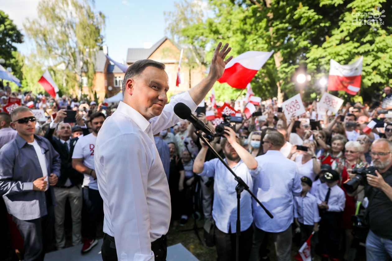 Andrzej Duda wygrywa w powiecie ciechanowskim, ponad 60% poparcia