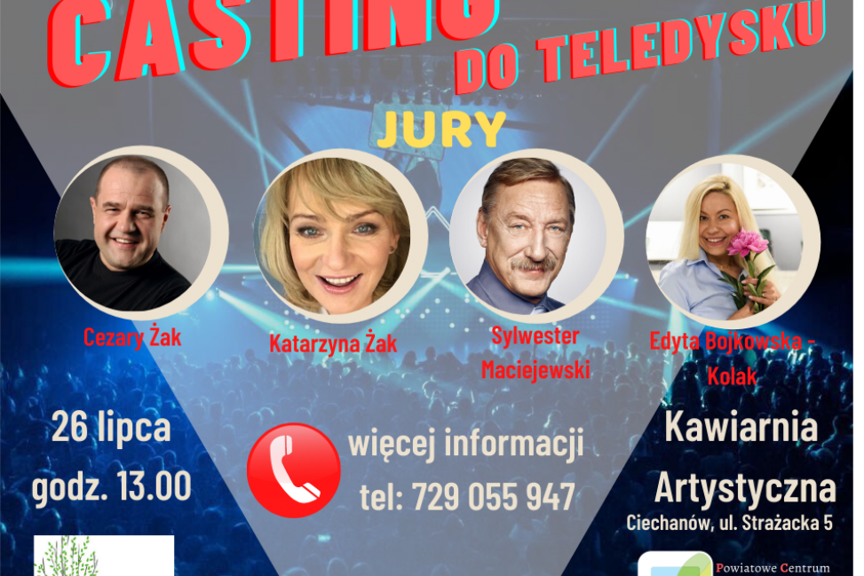 Każdy może zostać aktorem- powiat ciechanowski ogłosił casting do teledysku