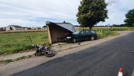 Tragedia w Duczyminie. Nie żyje 44-letni motorowerzysta