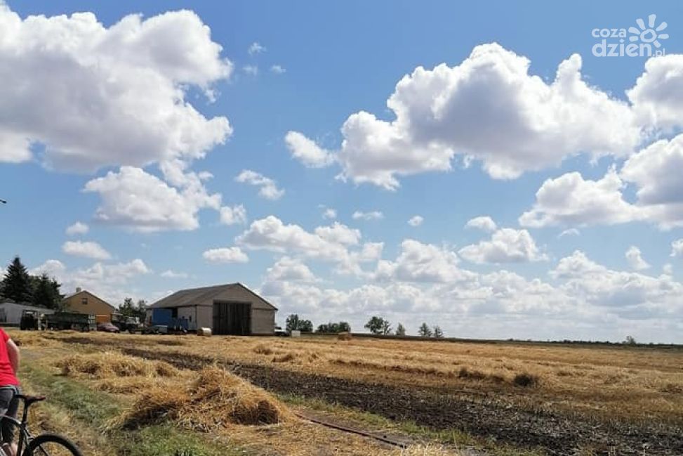 Pożar w Czernicach gm. Opinogóra Górna