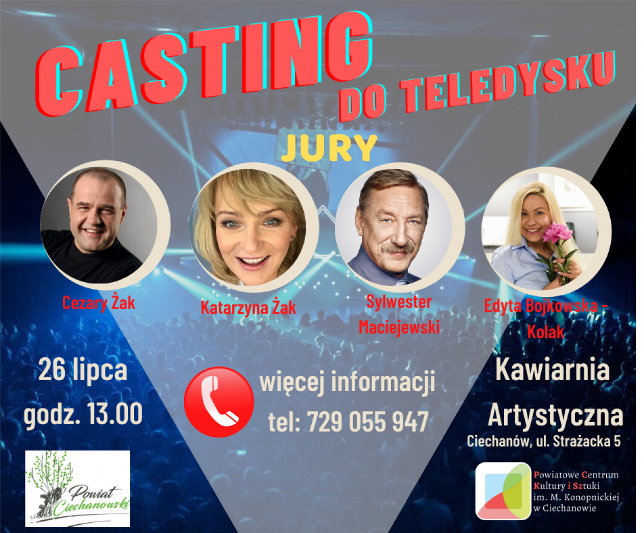 Pamiętacie casting do teledysku organizowany przez Starostwo Powiatowe w Ciechanowie? Znamy wyniki! 