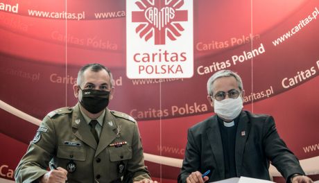 Terytorialsi sformalizowali współpracę z Caritasem
