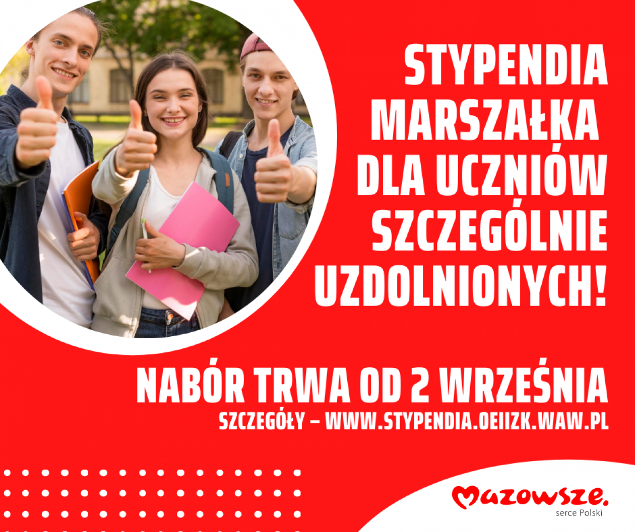 Zostań stypendystą marszałka