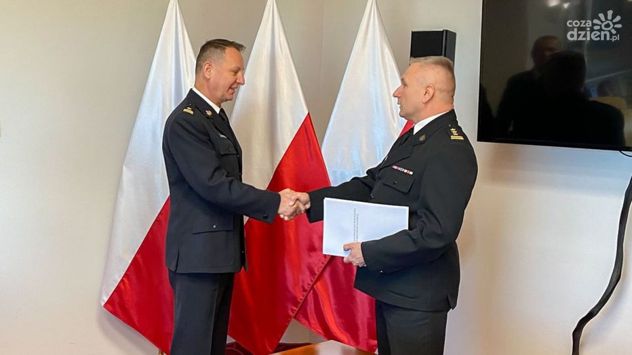 Nowy zastępca komendanta w KP PSP w Mławie
