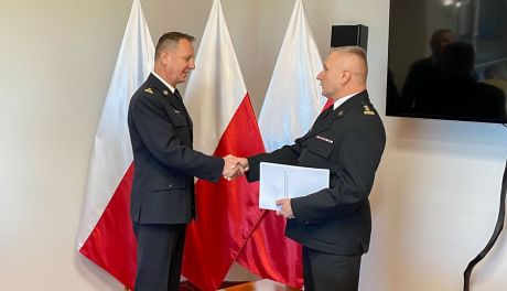 Nowy zastępca komendanta w KP PSP w Mławie