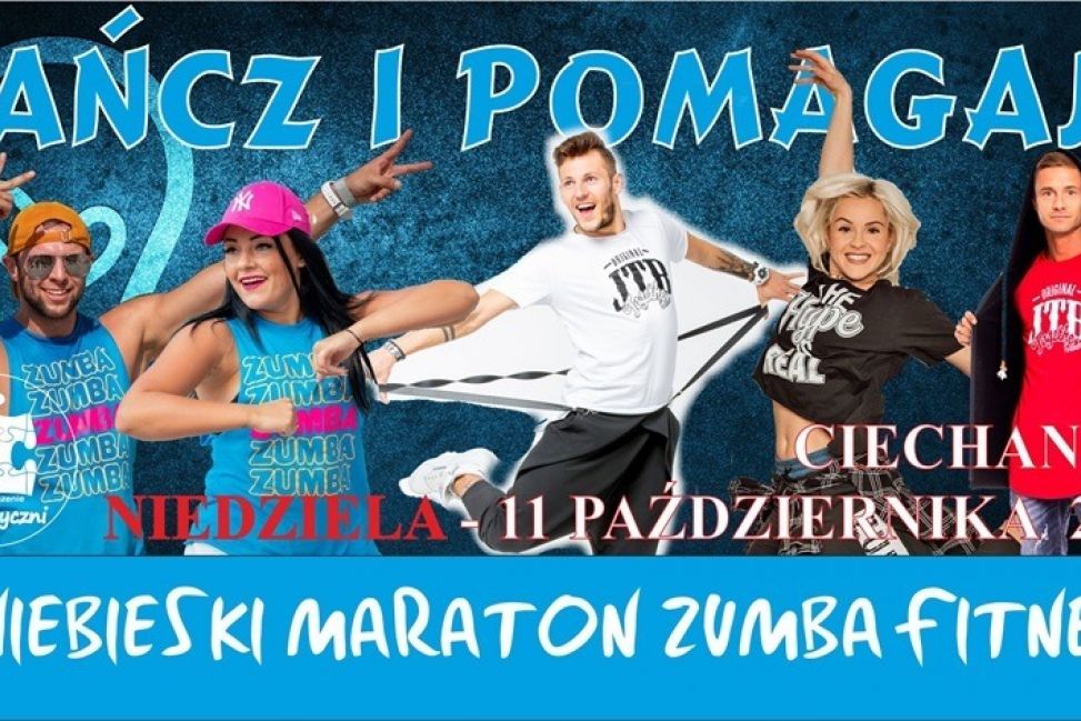 IV Niebieski Maraton Zumba Fitness w Ciechanowie