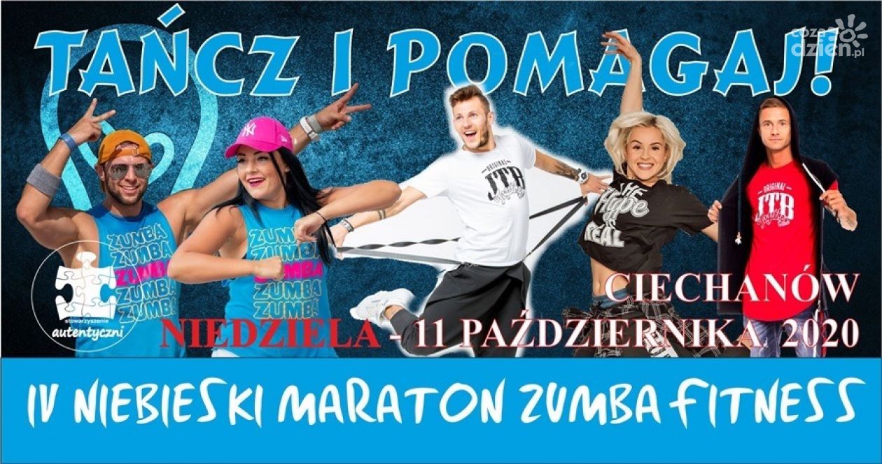 IV Niebieski Maraton Zumba Fitness w Ciechanowie