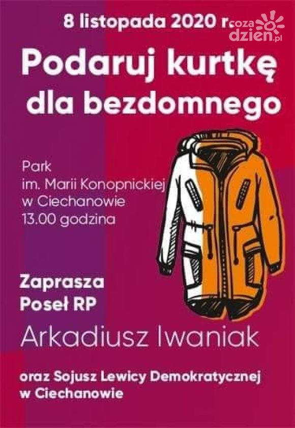 Ciechanów. Kurtki pojawią się pod pomnikiem?