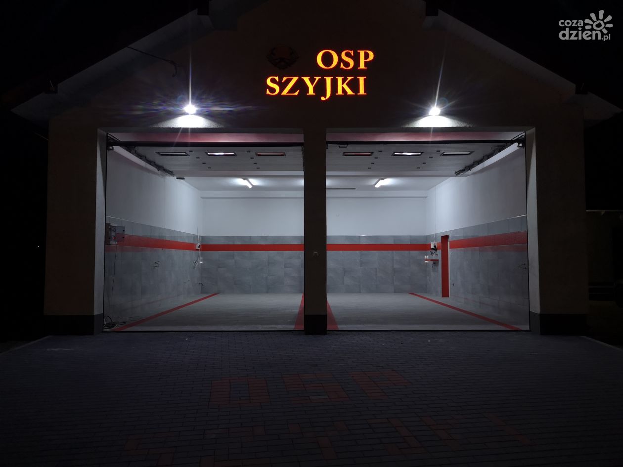 Garaż OSP w Szyjkach wyremontowany. Mamy zdjęcia!