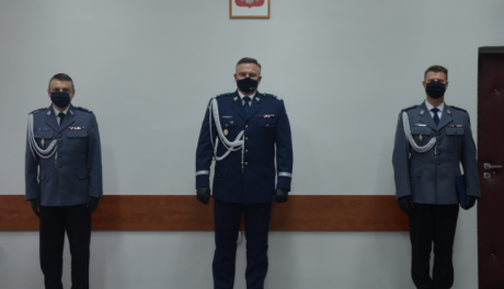 Zmiany kadrowe w Komendzie Powiatowej Policji w Ciechanowie