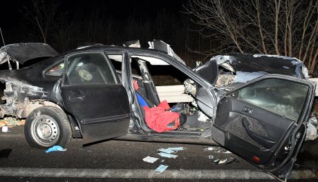 Tragiczny wypadek na mławskiej obwodnicy, ranny 24-letni kierowca zmarł w szpitalu 