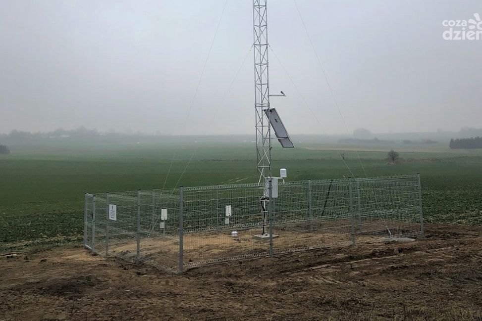 Stacja meteo w gminie Grudusk już działa, sprawdź pomiary