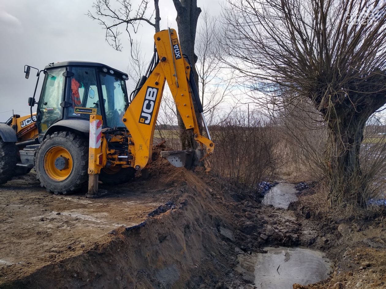 PZD wymienia przepust w Koźniewie Wielkim