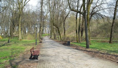 Gotowi na spacer? Nowe ławki w parku Dąbrowskiego