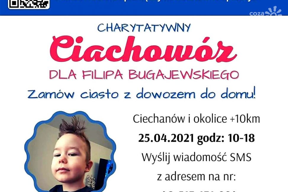 Kup ciasto, pomóż Filipowi. Ciachowóz już jutro!