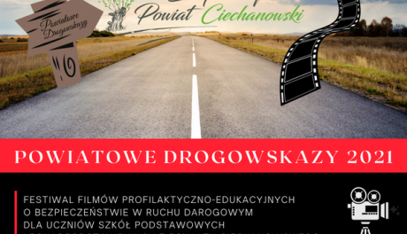 Festiwal filmowy „Powiatowe Drogowskazy 2021” już wkrótce w Ciechanowie!