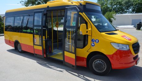 Pierwszy przejazd płońskiego ekologicznego autobusu miejskiego za nami!