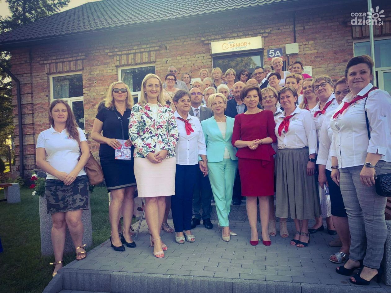 Minister Marlena Maląg odwiedziła powiat ciechanowski