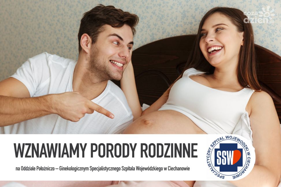 Ciechanowski szpital wznowił porody rodzinne