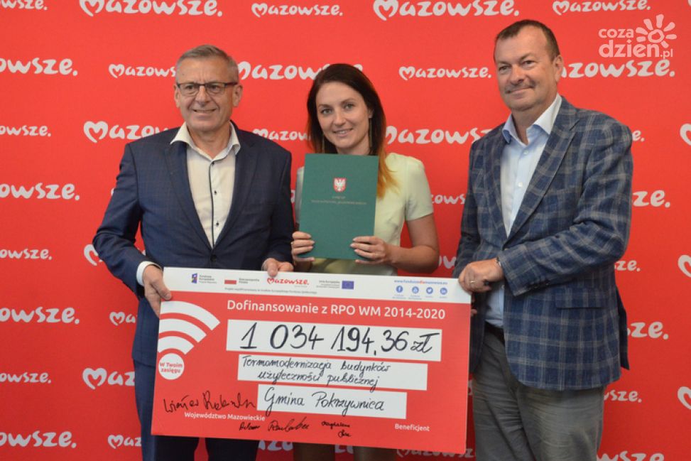 Milion dla gminy Pokrzywnica, będzie termomodernizacja