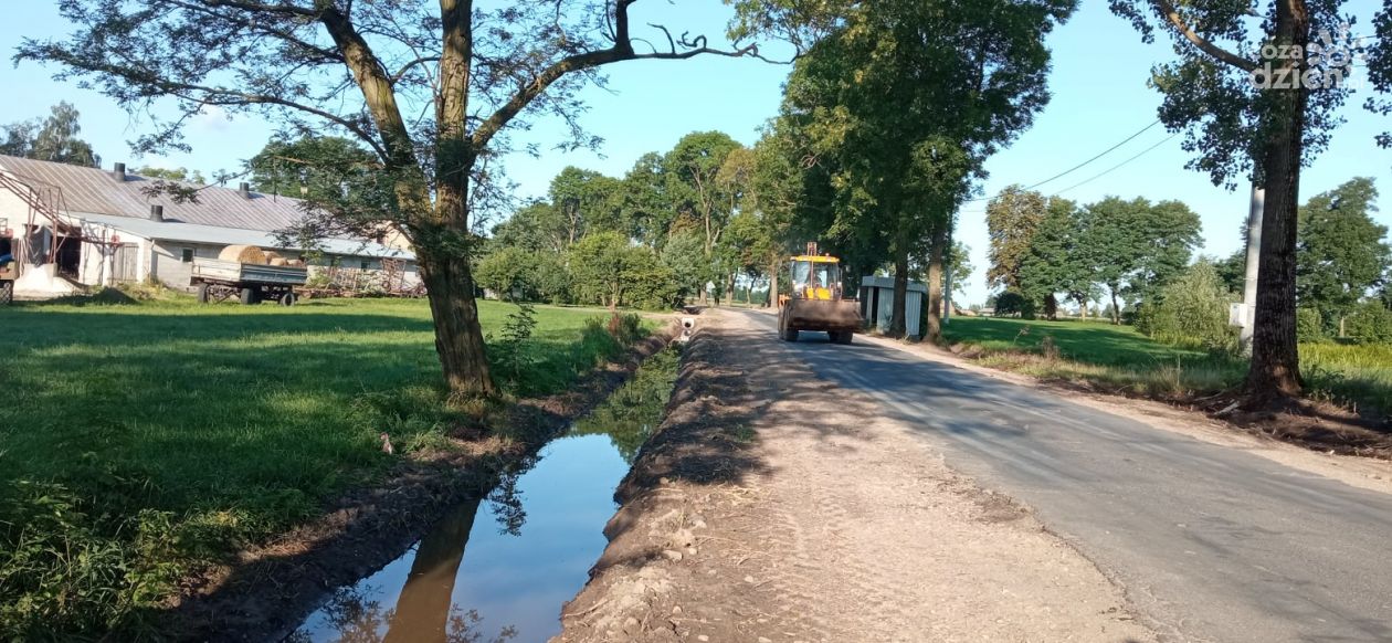 Przebudowa drogi Opinogóra-Długołęka. Czy prace idą zgodnie z planem?