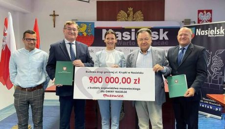 900 tys. zł od samorządu Mazowsza dla gminy Nasielsk