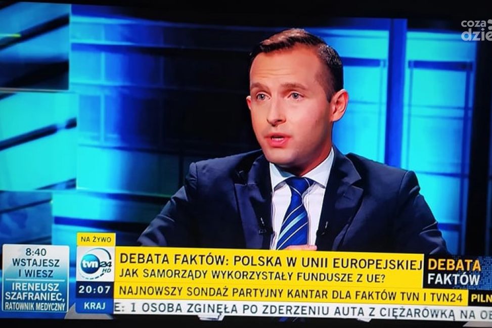 Prezydent Kosiński w TVN 24   