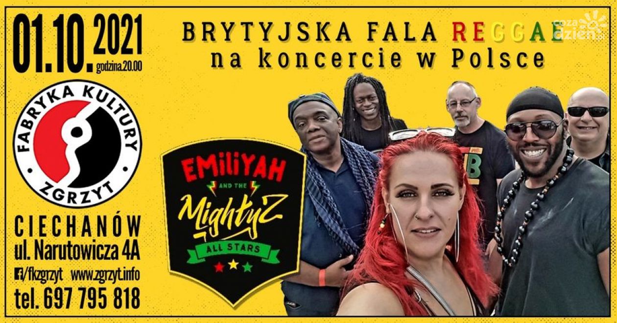 Brytyjskie reggae-klimaty w ciechanowskim Zgrzycie!