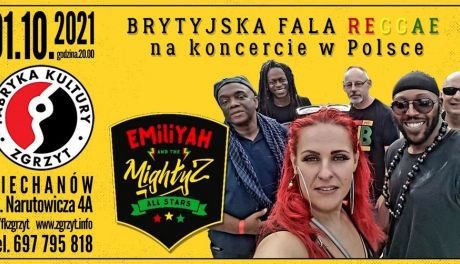 Brytyjskie reggae-klimaty w ciechanowskim Zgrzycie!