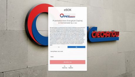 Ciechanowski PEC uruchomił Elektroniczne Biuro Obsługi Klienta