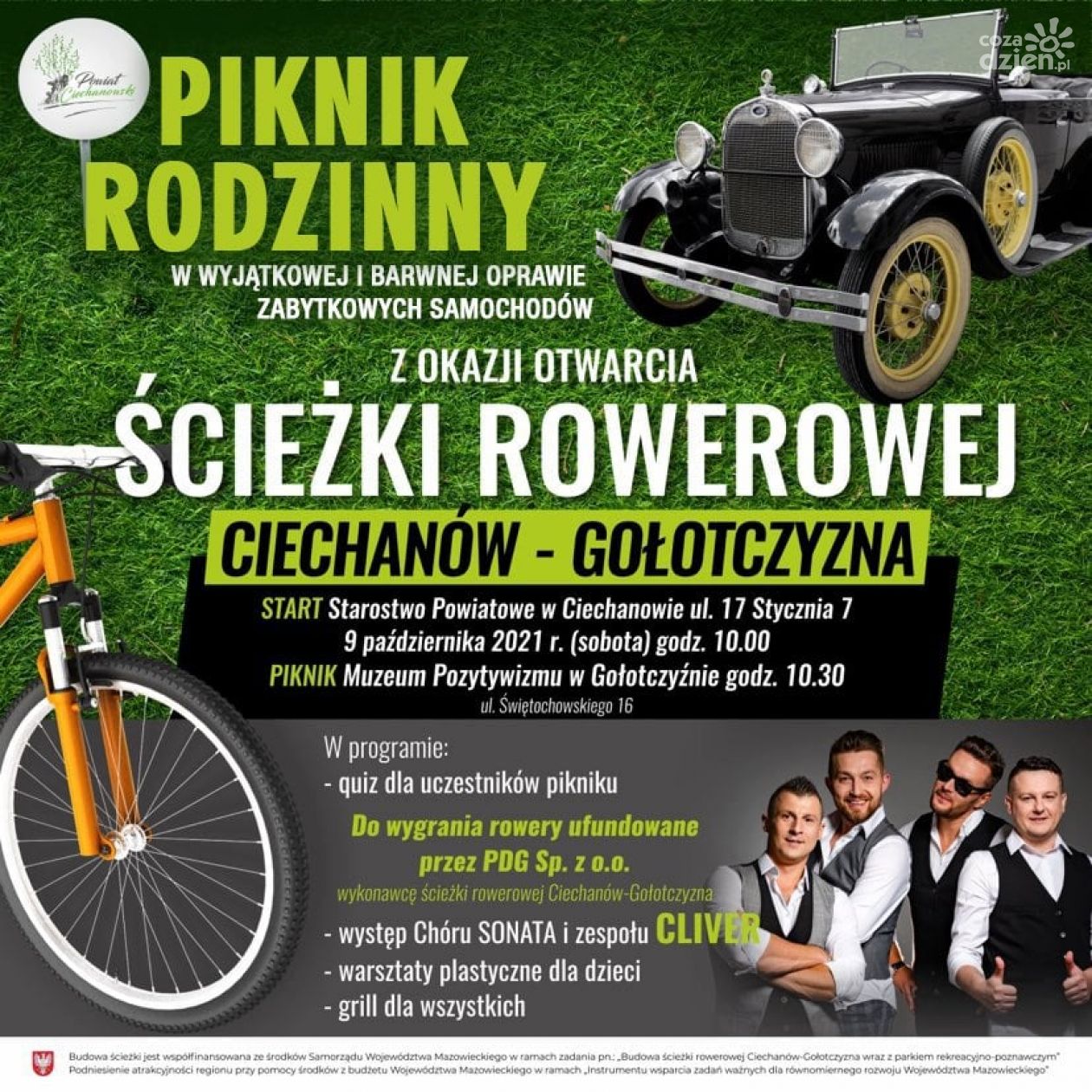 Rowerem do Gołotczyzny już w sobotę!