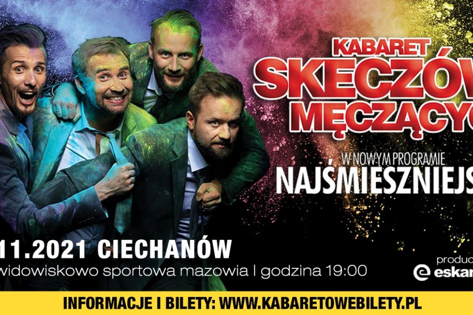 Kabaret Skeczów Męczących wystąpi w Ciechanowie!