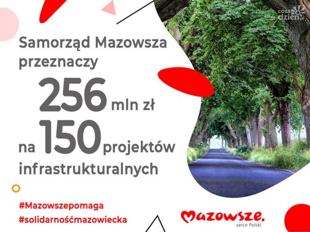 Samorząd Mazowsza wspiera lokalne inwestycje