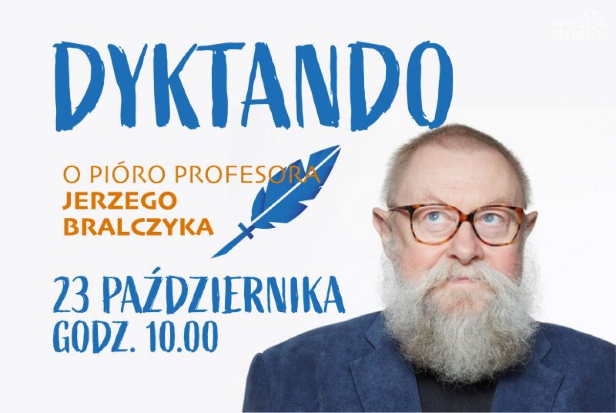 Ciechanowskie Dyktando już w sobotę, stawką Pióro Profesora Bralczyka