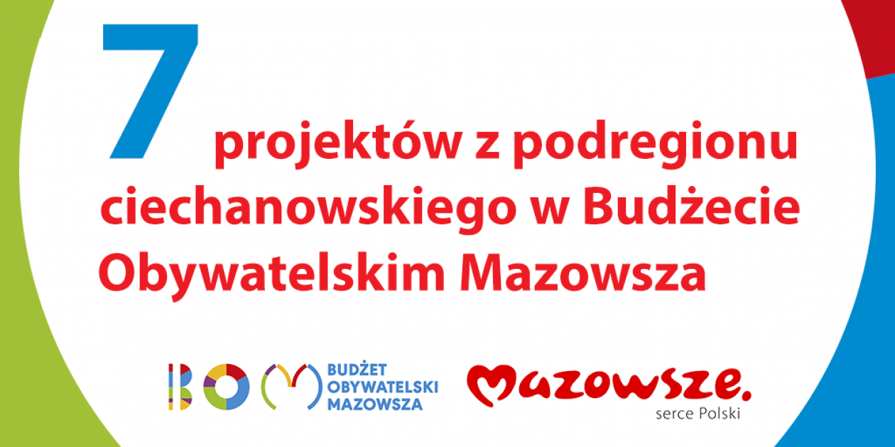 Wszystkie projekty zgłoszone do Budżetu Obywatelskiego Mazowsza będą realizowane!