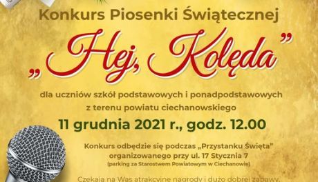 Powiat ciechanowski organizuje Konkurs Piosenki Świątecznej