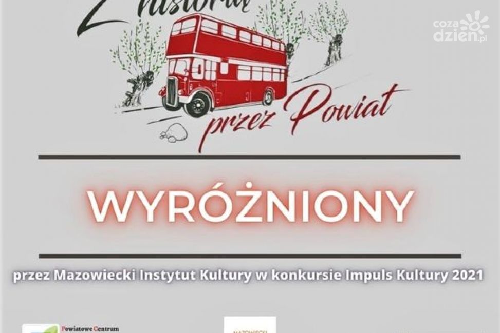 "Z historią przez Powiat" z wyróżnieniem