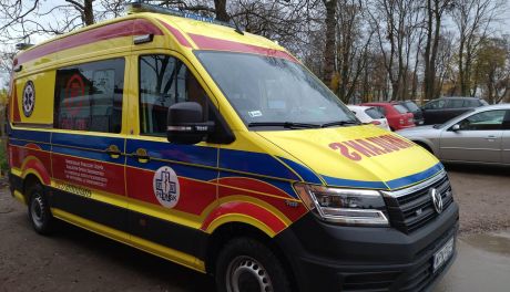 Nowy ambulans dla raciąskich ratowników. Zastąpił pojazd, który przejechał ponad 500 tys. km