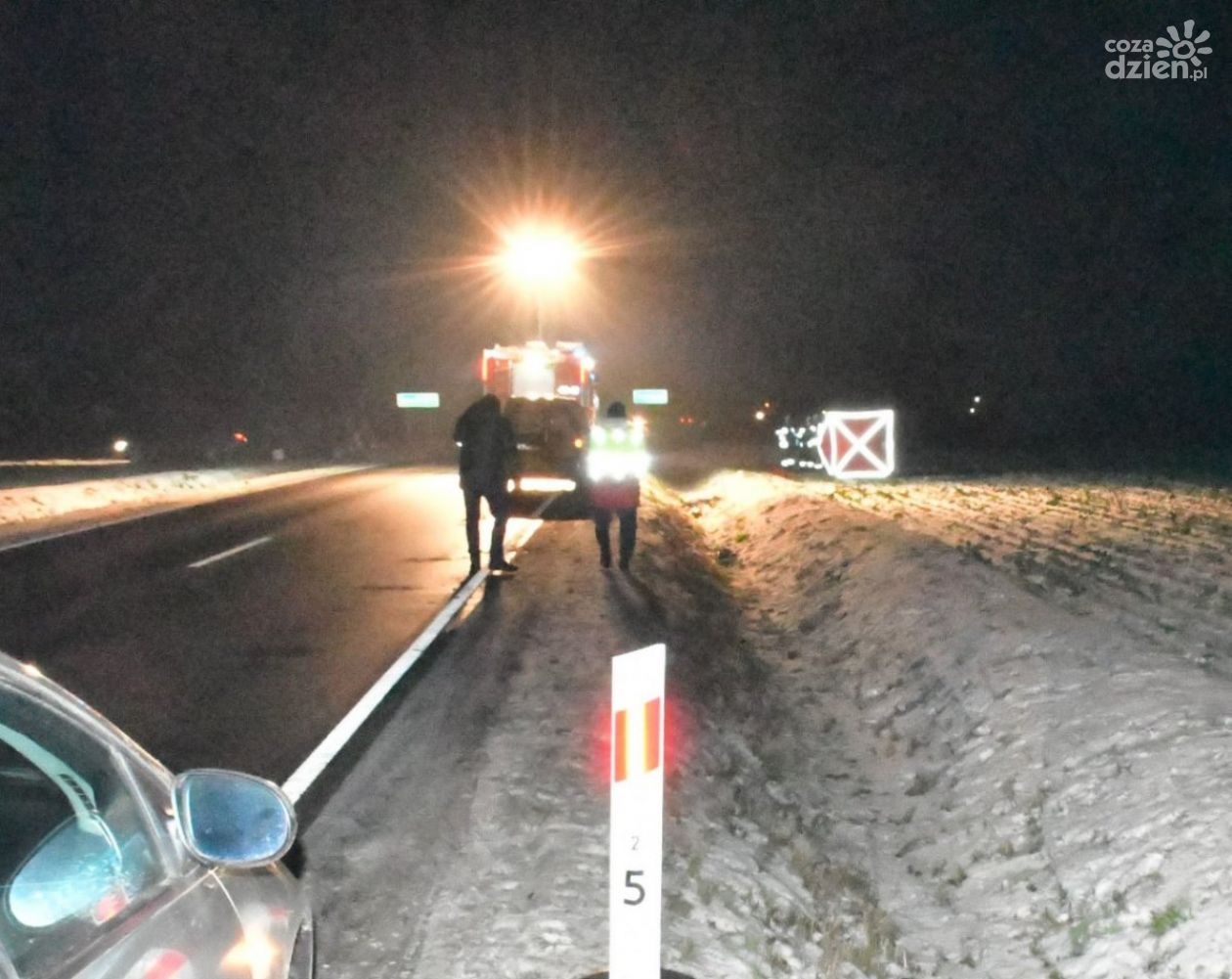 Tragiczny wypadek pod Gołyminem