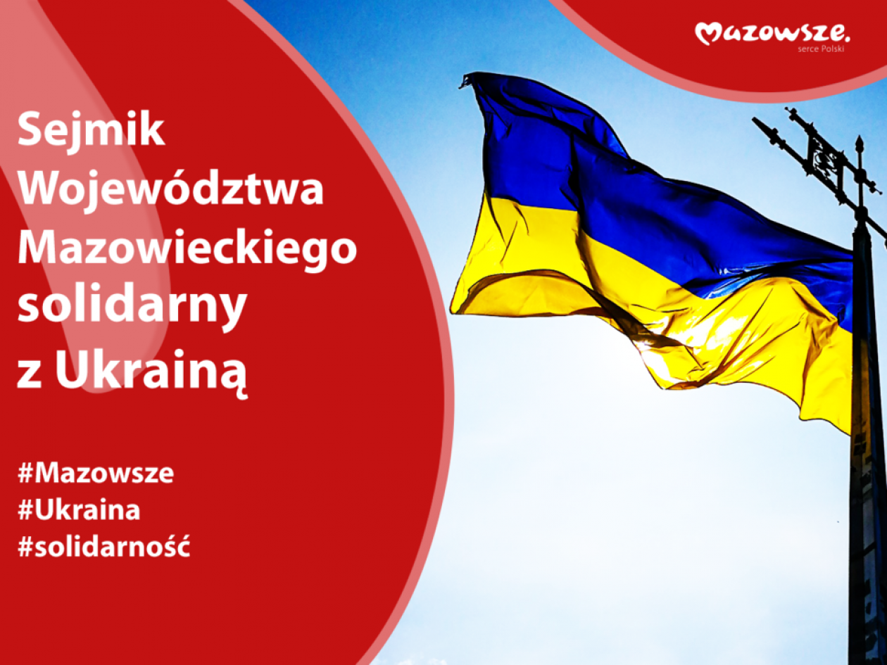 Mazowieccy radni zajęli stanowisko w sprawie Ukrainy
