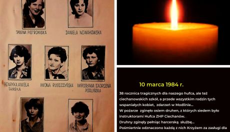 38 rocznica tragicznego zdarzenia w Modlinie
