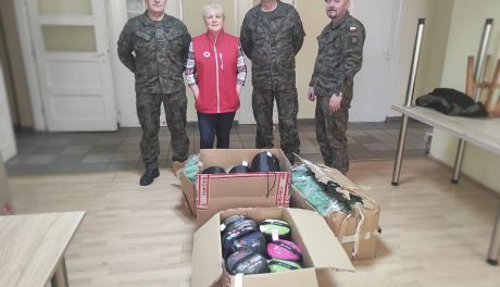 Terytorialsi pomagają ochotnikom walczącym na Ukrainie