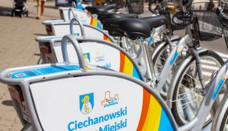 W Ciechanowie ruszył nowy sezon roweru miejskiego. Do dyspozycji mieszkańców prawie sto jednośladów