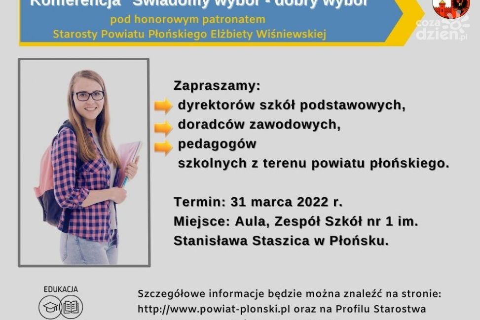 Młodzież i rodzice poznali ofertę edukacyjną szkół ponadpodstawowych powiatu płońskiego