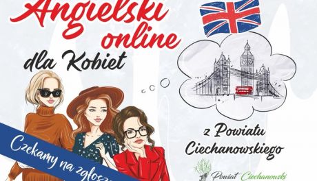 DARMOWY Angielski online dla Kobiet z Powiatu Ciechanowskiego